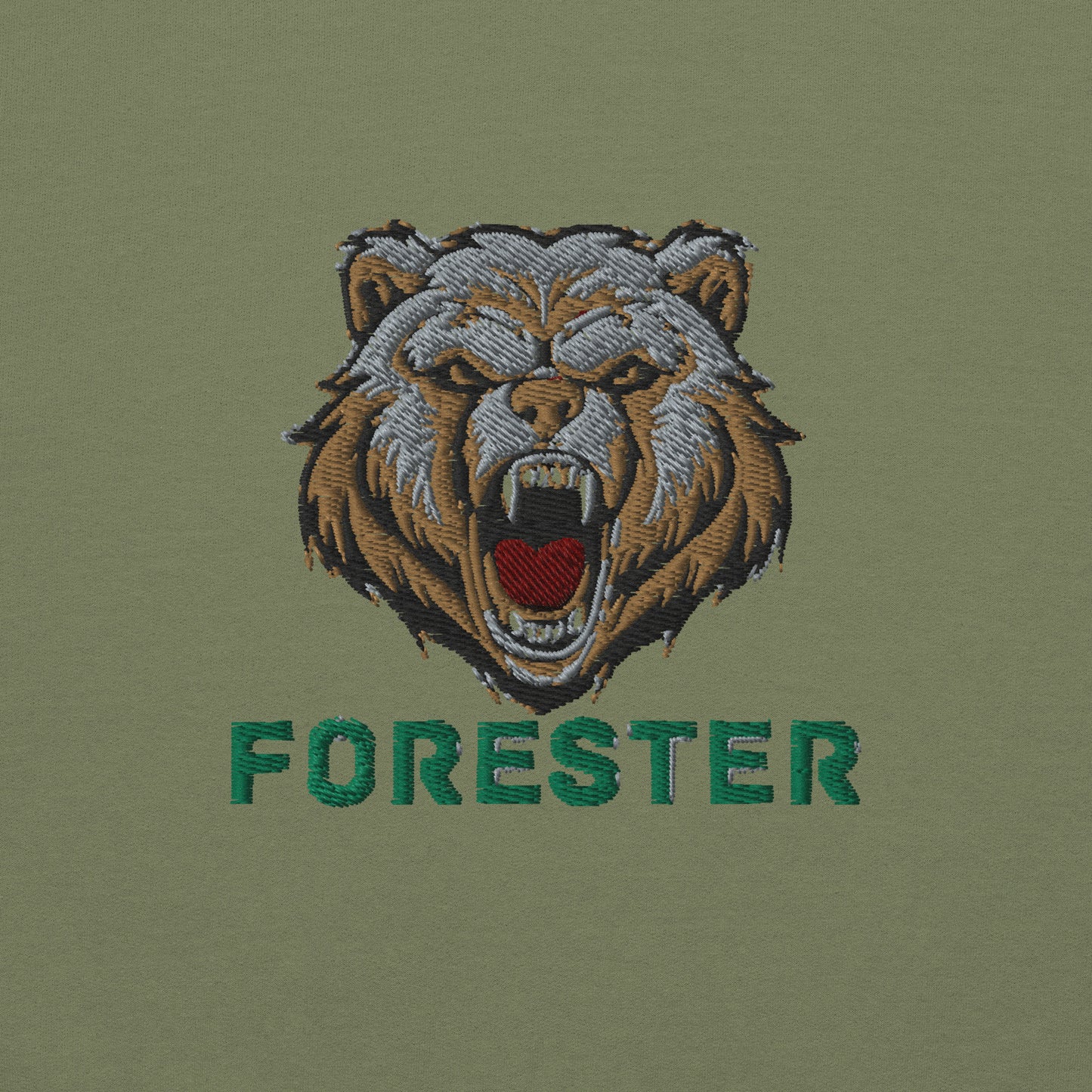 ForestHustler🐻 Embroidered Hoodie